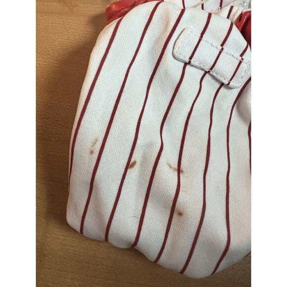 Build A Bear Phillies Baseball Player Outfit Uniform With Red Baseball Cap - Picture 7 of 9